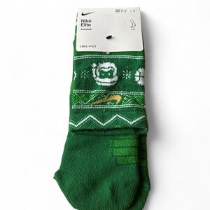 Nike Elite Green Basketball Socks